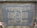 War Memorial , Crundale